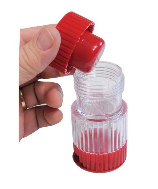 A handy 3in1 multi functional pill storage, cutter, crusher