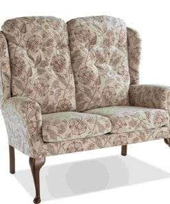 High back victorian style sofa