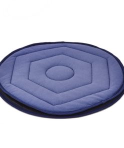 a blue rotary seat transfer cushion