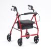 Red rollator