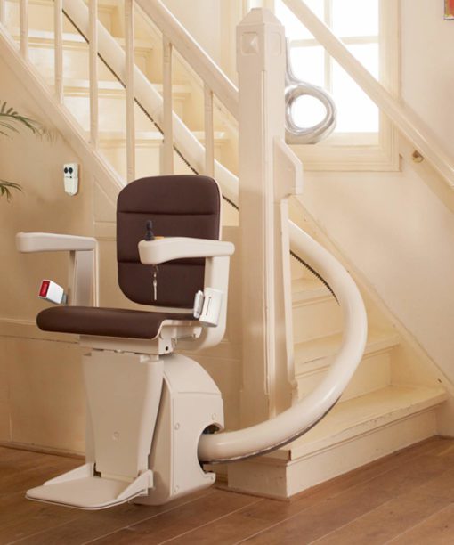 Handicare 1100 curved stairlift