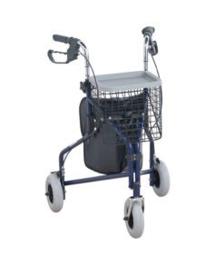 Blue Triwalker mobility aid