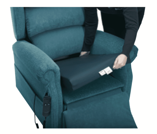 Fitting pressure relief cushion