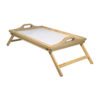 wooden bed tray