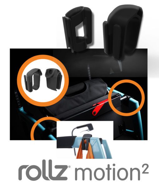 Wheelchair package for rollz motion rollator