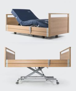 Lift and profiling carer bed