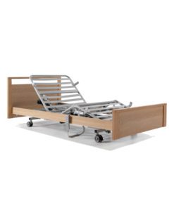 Low Footboard electric profiling care bed