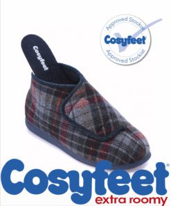 Robbie Tartan bootee with insole