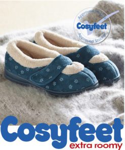 cosyefeet fleecy lined slippers