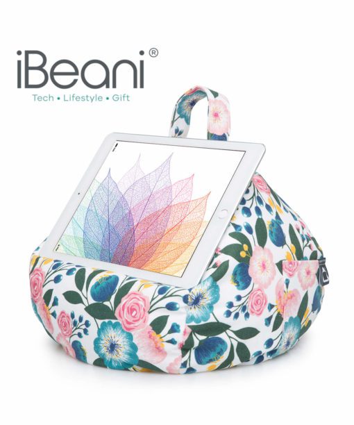 ibeani floral design with ipad tablet