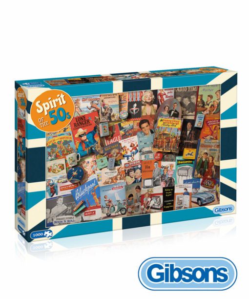 Spirit of the 50's Gibsons Jigsaw Puzzle