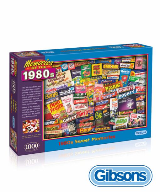 Sweet Memories 1980's Gibsons Jigsaw Puzzle