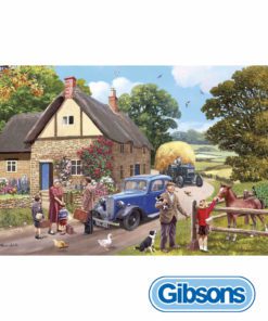 The Evacuees Safe in the country 500 piece jigsaw