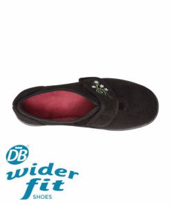 DB Shoes Caroline slipper in Black