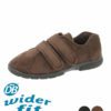 DB Wider Fit Joseph House Shoe in Brown Velour