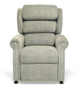 Coppice rise and recline chair in Duck egg available for delivery in 7 days.