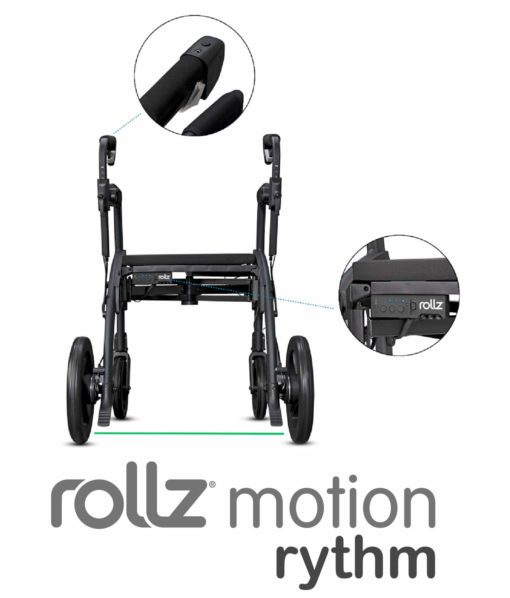 Rollz Motion Rhythm Parkinson's features