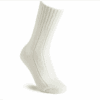 Extra Roomy Bedsocks by Cosyfeet in Ivory