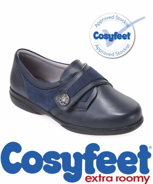 Cosyfeet Darcy in Navy