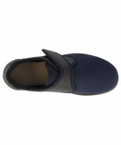 DB wider Fit Eliza ladies stretch Navy shoes