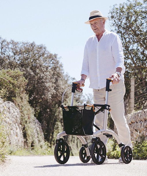 Saljol all round rollator in Pearl
