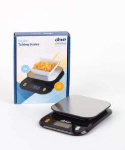 Digital and talking kitchen weighing scales