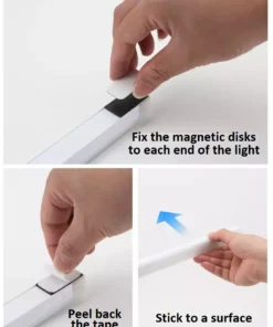 Installation and fitting instructions for Motion sensor LED strip light