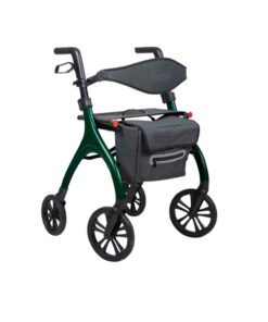 Oslo seated rollator in Emerald Green