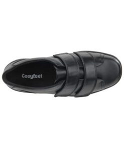 Cosyfeet Bart twin strap wide fitting mens shoes