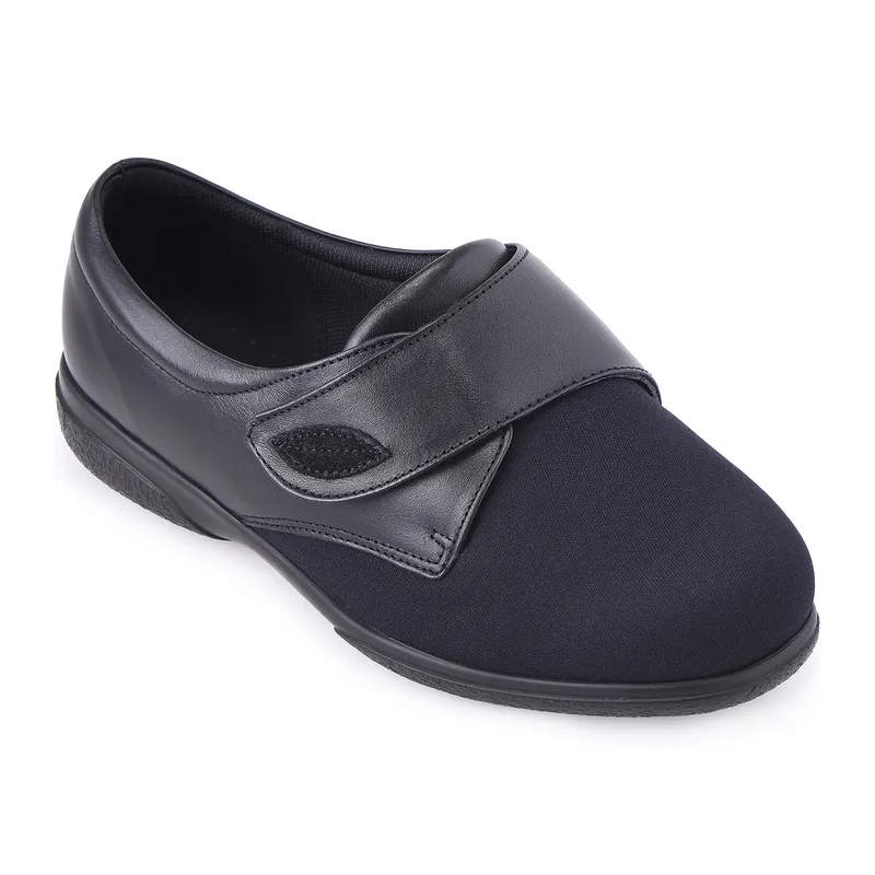 cosyfeet-karena-black-stretch-ladies-shoe