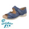 Bliss Navy leather sandal