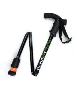 Flexyfoot Premium Derby Handle Folding Walking Stick