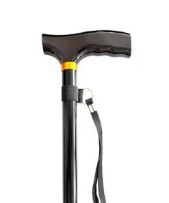 Black Telescopic walking stick