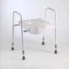 Spalding Combi Scandia Height adjustable toilet frame with moulded toilet seat