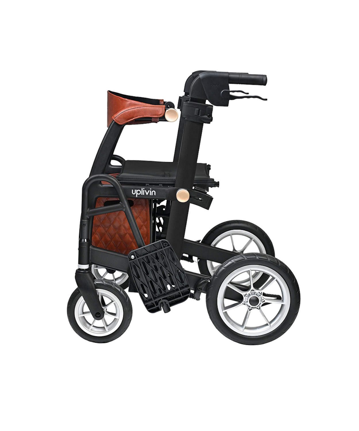 Combi 2in-1 rollator wheelchair Matt Black Combi 2in-1 rollator wheelchair Matt Black