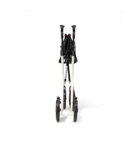 aerowalk carbon fibre rollator in butter cream